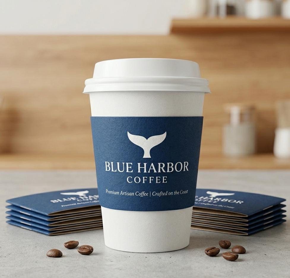 Custom coffee cup sleeves
