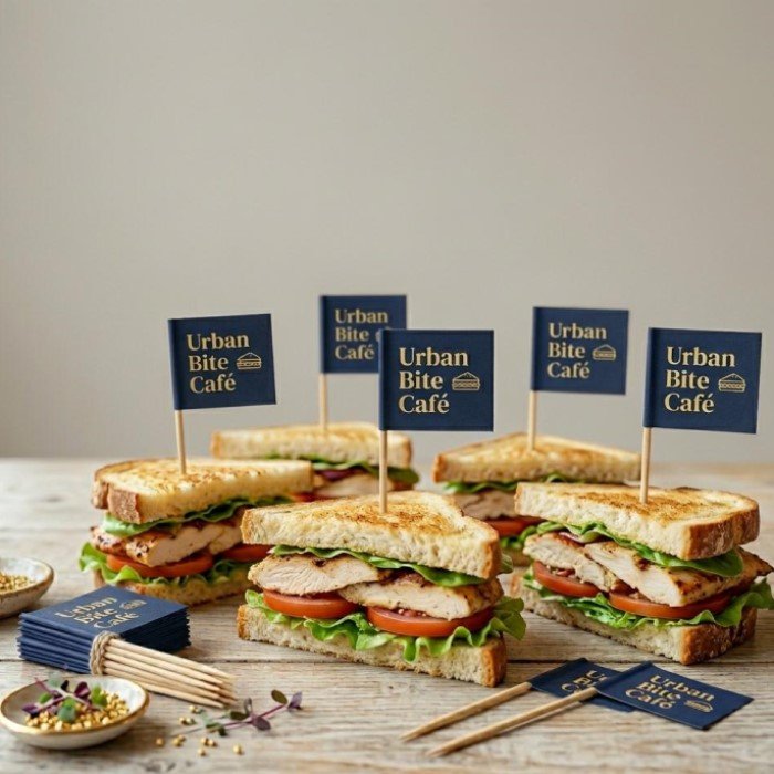 custom food flags