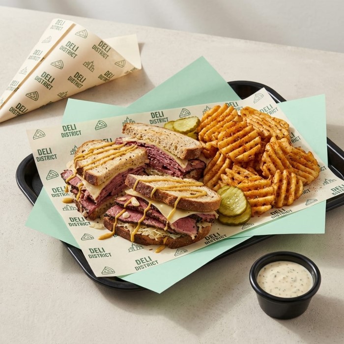 custom food tray liner