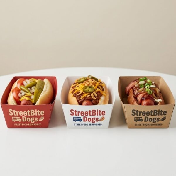 custom hot dog trays
