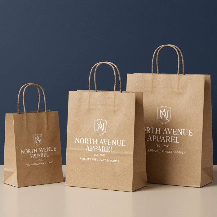 custom kraft bags