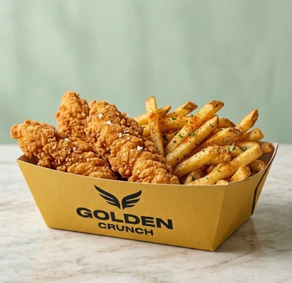 custom paper food boat