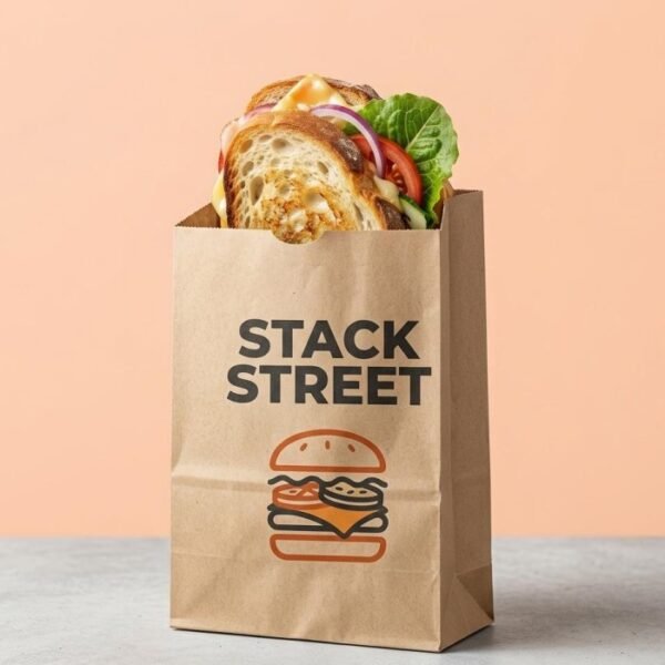 custom paper sandwich bags